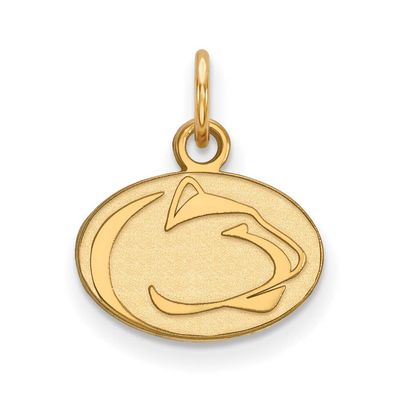 The Black Bow 14k Yellow Gold Penn State X-Small Necklace - 20 Inch