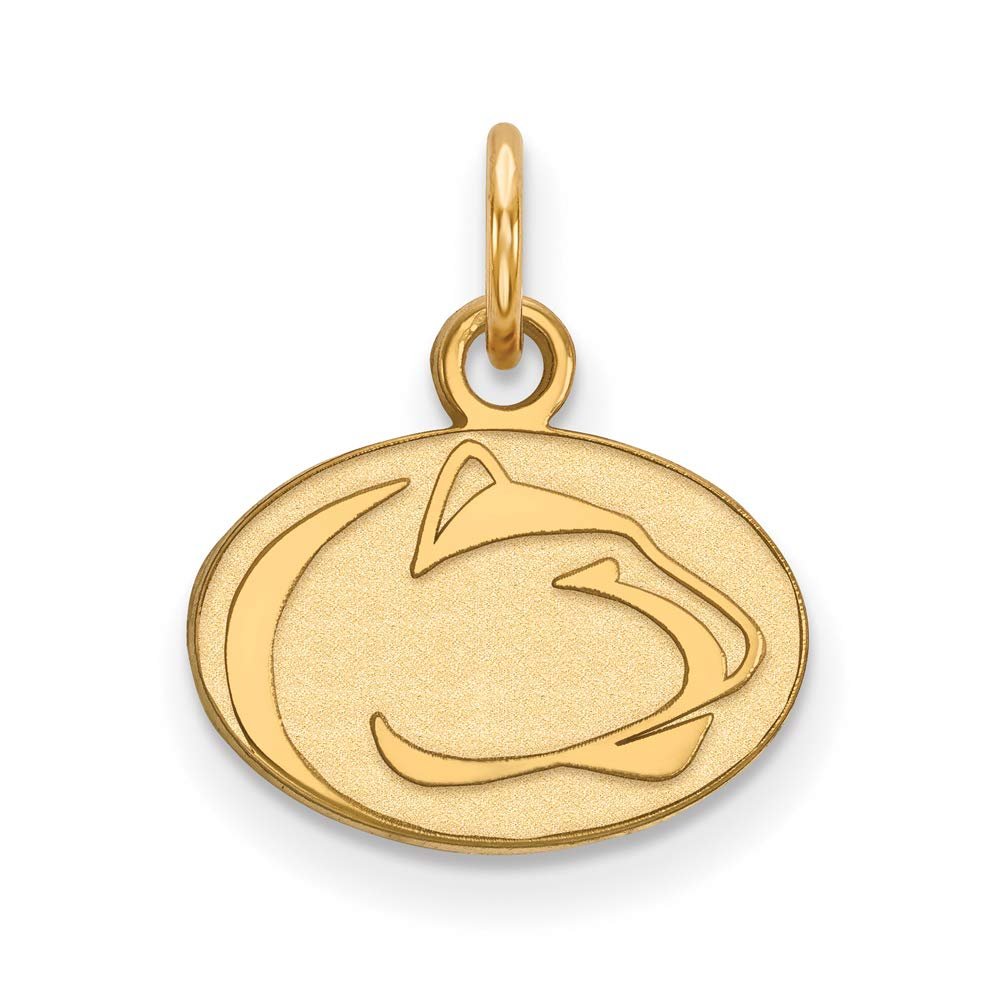 The Black Bow 14k Yellow Gold Penn State X-Small Necklace - 20 Inch