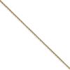 The Black Bow 14k Yellow Gold Southern Illinois U. X-Small Necklace - 24 Inch view 2