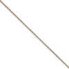 The Black Bow 14k Yellow Gold Georgia Technology Small 'GT' Necklace - 22 Inch view 2