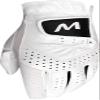 Majek Golf Mens Pro Tour White Cabretta Leather Golf Gloves Comfort Fit Breathable Ventilation for Maximum Feel - 9 Pack (Medium/Large, Left) view 1