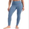 Colorfulkoala Women's High Waisted Tummy Control Workout Leggings Full Length Ultra Soft Yoga Pants 28" (S, Steel Blue) view 1