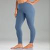 Colorfulkoala Women's High Waisted Tummy Control Workout Leggings Full Length Ultra Soft Yoga Pants 28" (S, Steel Blue) view 2