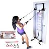 Tower 200 Complete Door Gym Full Body Workout | Home Gym Fitness Exercise System Total Body Strength Training | Includes Heavy Duty Resistance Bands, Straight Bar, 2x Hand Grips, 2x Ankles Straps, DVD view 1
