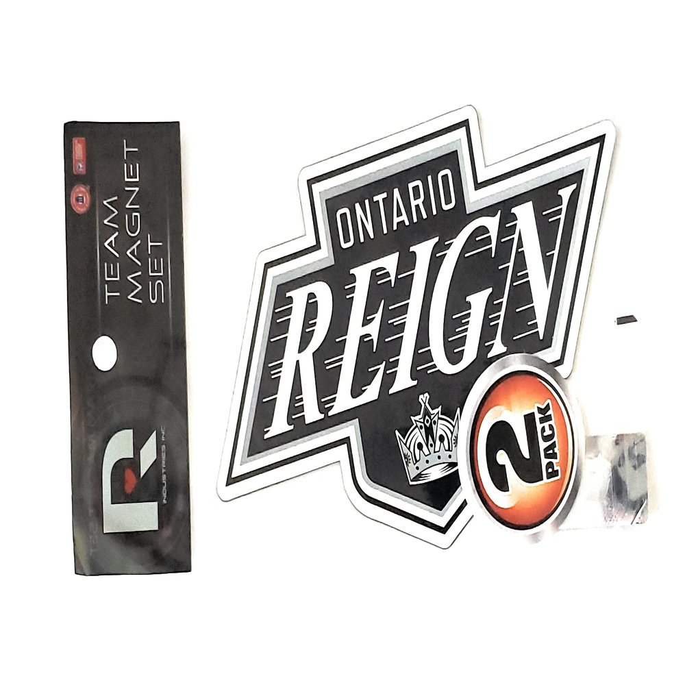 Rico AHL Ontario Reign 2Pc Magnet Set