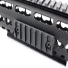 GOTICAL 7 Slots Keymod Picatinny/Weaver Rails Section for HandGuard keymod Mount Rail System | Black Matte - Set of 2 Pieces view 2
