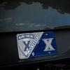 NCAA Xavier Musketeers Metal License Plate Tag view 3