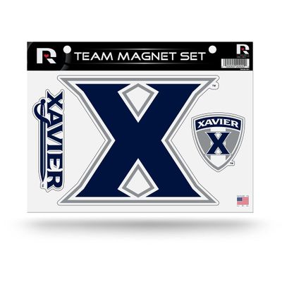 Rico Industries NCAA Xavier Musketeers Die Cut Team Magnet Set Sheet