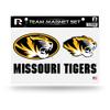 Rico Industries NCAA Missouri Tigers Die Cut Team Magnet Set Sheet view 1