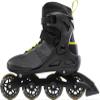 Rollerblade Macroblade 80 Men's Adult Fitness Inline Skate, Black and Lime, Performance Inline Skates view 2