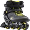 Rollerblade Macroblade 80 Men's Adult Fitness Inline Skate, Black and Lime, Performance Inline Skates view 4