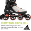 Rollerblade Macroblade 80 Women's Adult Fitness Inline Skate, Grey and Coral, Performance Inline Skates, 7 view 4