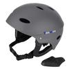 Tontron Adult Whitewater Kayaking Canoeing Watersports Helmet (Matte Grey, Medium) view 3