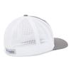 Columbia Unisex PFG Mesh Fish Flag Ball Cap, Sc - Titanium, Large/X-Large view 2