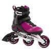 Rollerblade Macroblade 100 3WD Womens Adult Fitness Inline Skate, Violet and Black, Performance Inline Skates view 1