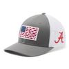 Columbia Unisex Collegiate PFG Mesh Fish Flag Ball Cap, Ala - Titanium, S/M view 1