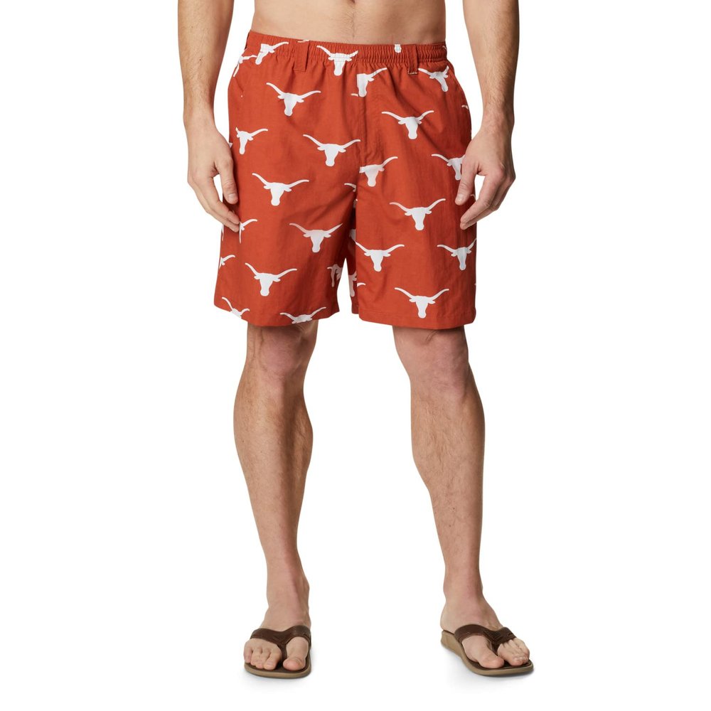 Columbia Men's CLG Backcast II Printed Short, TEX - Cedar, Small