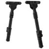 UTG Recon Flex II Bipod, Matte Black, Cent. 7"-9" view 1