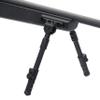 UTG Recon Flex II Bipod, Matte Black, Cent. 7"-9" view 3