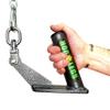 HOG LEGS 'Jawbone' Fat Grip Cable Machine Handles, Cable Handles, Pull Up Handles, landmine Row Attachment, Cable Row Handle Extreme! view 1