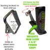 HOG LEGS 'Jawbone' Fat Grip Cable Machine Handles, Cable Handles, Pull Up Handles, landmine Row Attachment, Cable Row Handle Extreme! view 3