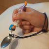 Eating Aid for The Disabled, Elderly and Children w/Drop Proof Nylon Wrist Cord. view 1