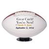 Ballstars Custom Personalized Great Catch! Youre Next! Football (Full Size 12" Official Size 9, Without Base) view 1