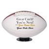 Ballstars Custom Personalized Great Catch! Youre Next! Football (Full Size 12" Official Size 9, Without Base) view 3