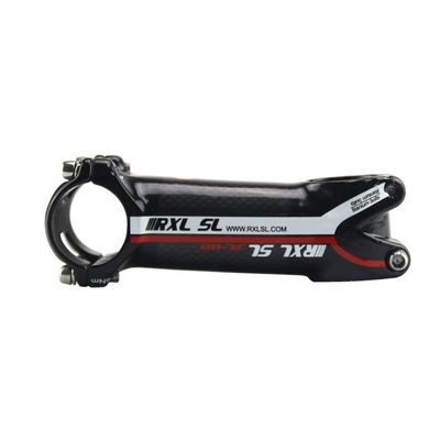 RXL SL Carbon Stem 80mm Road Bike Carbon Stem Aluminum 6 Carbon Road Stem 31.8mm Stem 80mm Bike Stem for Cycling Aluminum Alloy + Carbon MTB Stem Road Bike Stem Carbon Fiber Stem