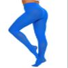 HeyUU Women's 80D Ultra Soft Opaque Tights, High Waist Solid Color Footed Pantyhose with 29 Colors (Royal Blue, Large-X-Large) view 2