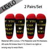 LEVLO News TV Fans Inspired Gift If You Can Read This Cotton Socks Mother's Day Graduation Teacher Christmas Gifts (2 Pairs/Set-Ankle-3) view 2
