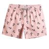 maamgic Mens Swim Trunks 5 Inch with Mesh Lining, Quick Dry Mens Bathing Suit, Swim Shorts for Swimming and Beach, X-Small Light Pink view 1