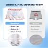 maamgic Mens Swim Trunks 5 Inch with Mesh Lining, Quick Dry Mens Bathing Suit, Swim Shorts for Swimming and Beach, X-Small Light Pink view 3