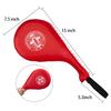 Nicunom 2 Pack Taekwondo Kick Pads, Durable Striking Pad Target TKD Karate Martial Arts Strike Targets Kickboxing Training, Red view 2