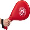 Nicunom 2 Pack Taekwondo Kick Pads, Durable Striking Pad Target TKD Karate Martial Arts Strike Targets Kickboxing Training, Red view 4