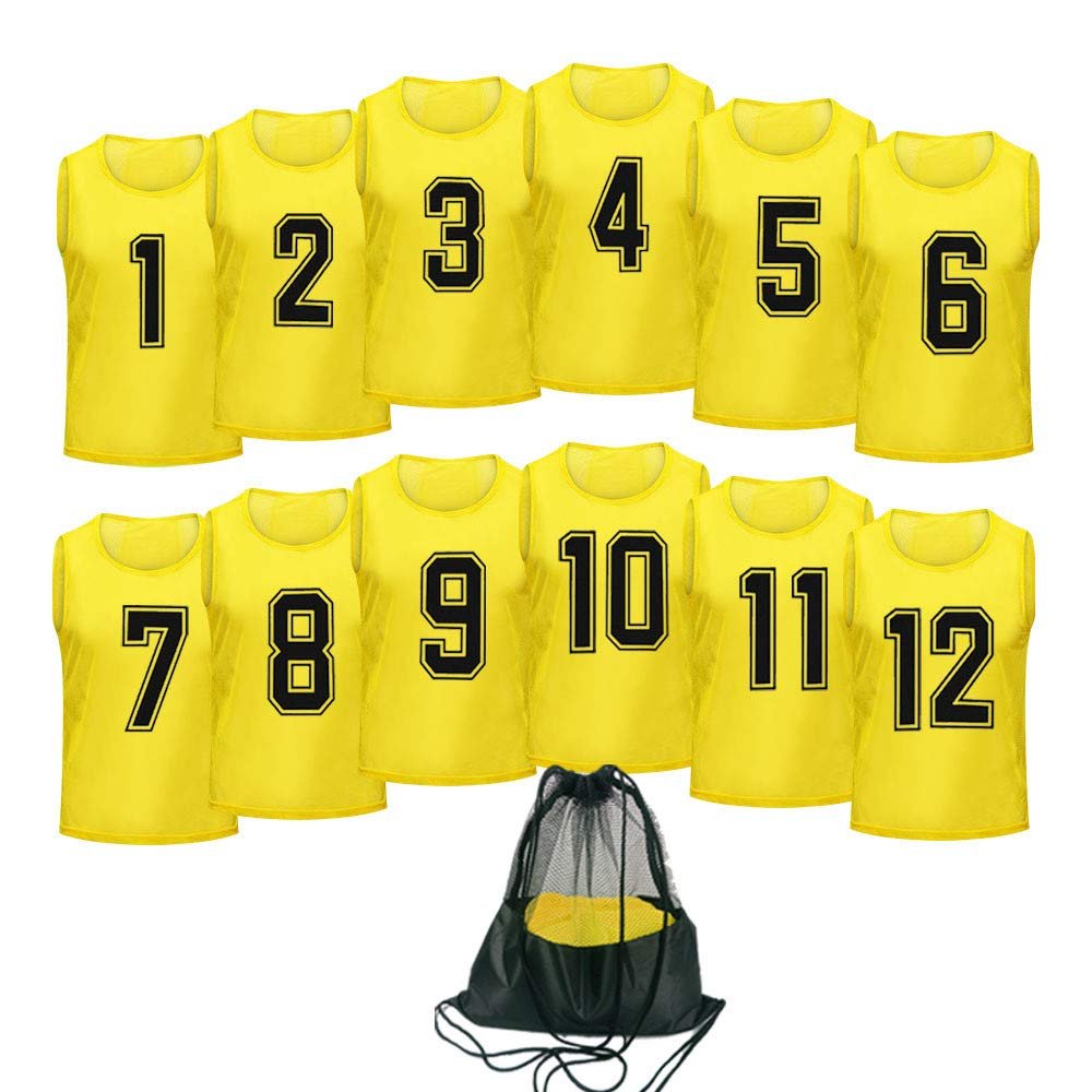 Antoyo Basketball JerseyPinnies AdultScrimmage Vests for Kids Soccer Training Equipment