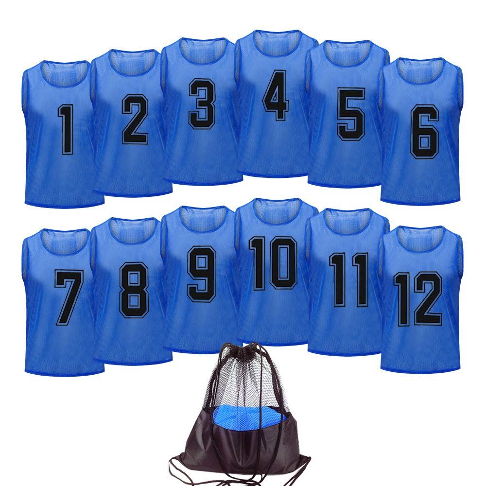 Antoyo Basketball JerseyPinnies AdultScrimmage Vests for Kids Soccer Training Equipment