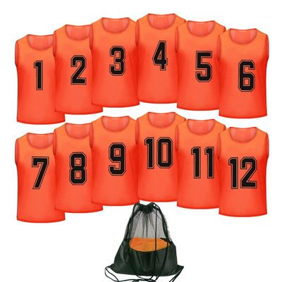 Antoyo Basketball JerseyPinnies AdultScrimmage Vests for Kids Soccer Training Equipment