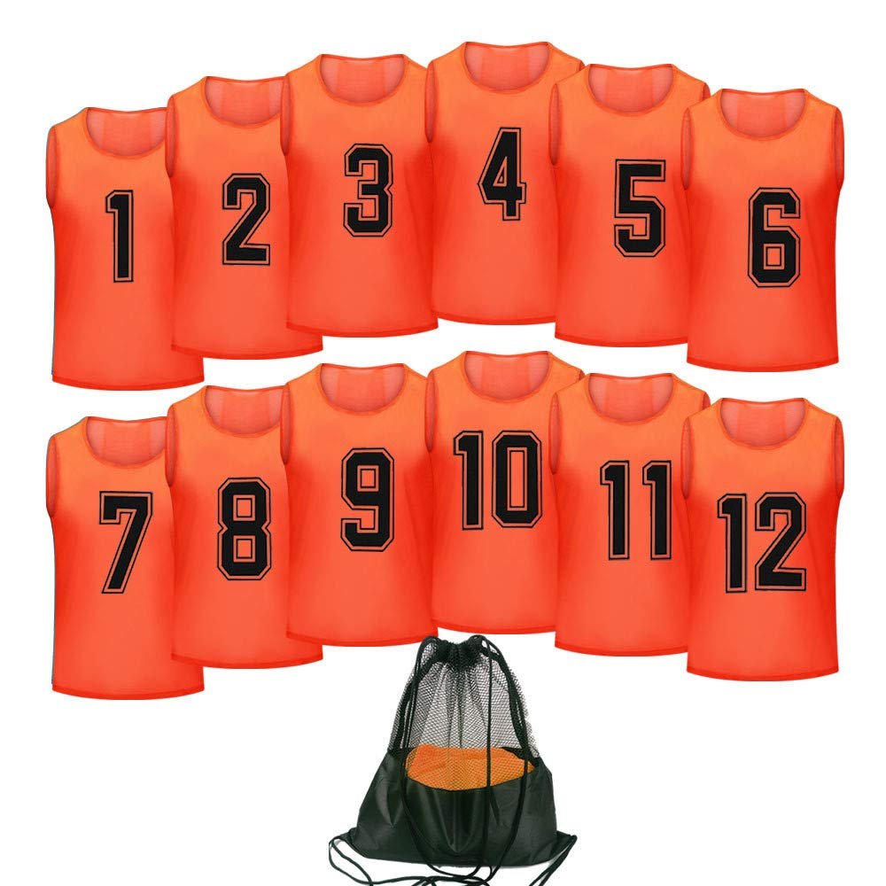 Antoyo Basketball JerseyPinnies AdultScrimmage Vests for Kids Soccer Training Equipment