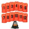 Antoyo Basketball JerseyPinnies AdultScrimmage Vests for Kids Soccer Training Equipment view 1