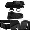 fishing belt,Fishing Waist Belt,Black Professional Lightweight Adjustable Fishing Rod Holder Waist Belt Fishing Fighting Belt Stand Up Waist Pole Holder Strap Fishing Tackle Tool Accessory(Black) view 4