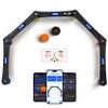 Potent Digital Stickhandling Trainer 2.0 with App-Enabled Training, Built-in Scoreboard & Countdown Timer - Practice Puck Control & Reaction Times, Portable On & Off Ice Hockey Training Aid view 1