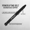 Beast Power Gear Weight Lifting Belt for Women & Men - Leather Power Belt with Back and Core Support for Weightlifting, Powerlifting, Strength Training, Squat and Deadlift Free Strap view 4