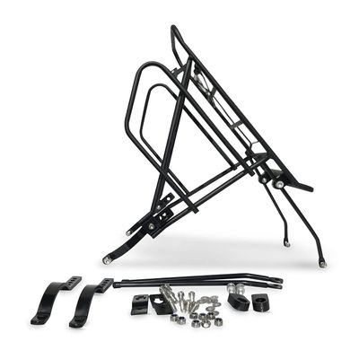 Emojo Bike Rear Rack Durable Lightweight Aluminum Cargo Rack for Fat Tire Electric Bike Carries up to 55 lb