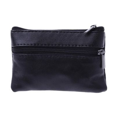 GOMYIE Men'S Mobile Phone Belt Bag Leather Multi-Function Mobile Phone Zipper Coin Purse