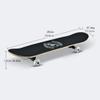 Rff 31-inch Four-Wheel Skateboard Beginners Youth Children Adults Boys and Girls Double-warp Road Scooter Backpack (can Bear 200KG) view 2