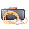 Outdoor Camping Tank Plastic Storage Water Container, Summer Home Bath Shower Bucket Emergency Storage Water Tank with Shower Head and Hose, Travel Camping Solar Heating Hot Water Bucket view 1