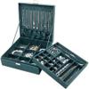 ProCase Velvet Jewelry Box Organizer for Women, 2 Layer Jewelry Display Storage Holder Case for Necklace Earrings Bracelets Rings -Green view 1
