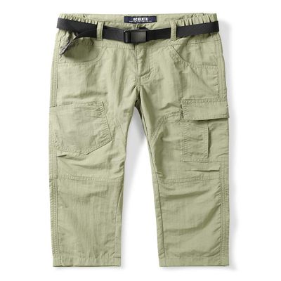 Mesinsefra Kids' Hiking Pants,Boy's Casual Outdoor Quick Dry Lightweight Climbing Camping Fishing Trousers Khaki 140-US 7-8 Years