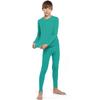 ViCherub Thermal Underwear Set for Boys Long Johns Fleece Lined Kids Base Layer Thermals Sets Boy Jade XL view 2